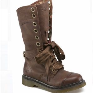 Dr (Doc) Marten Brown Leather Triumph boots